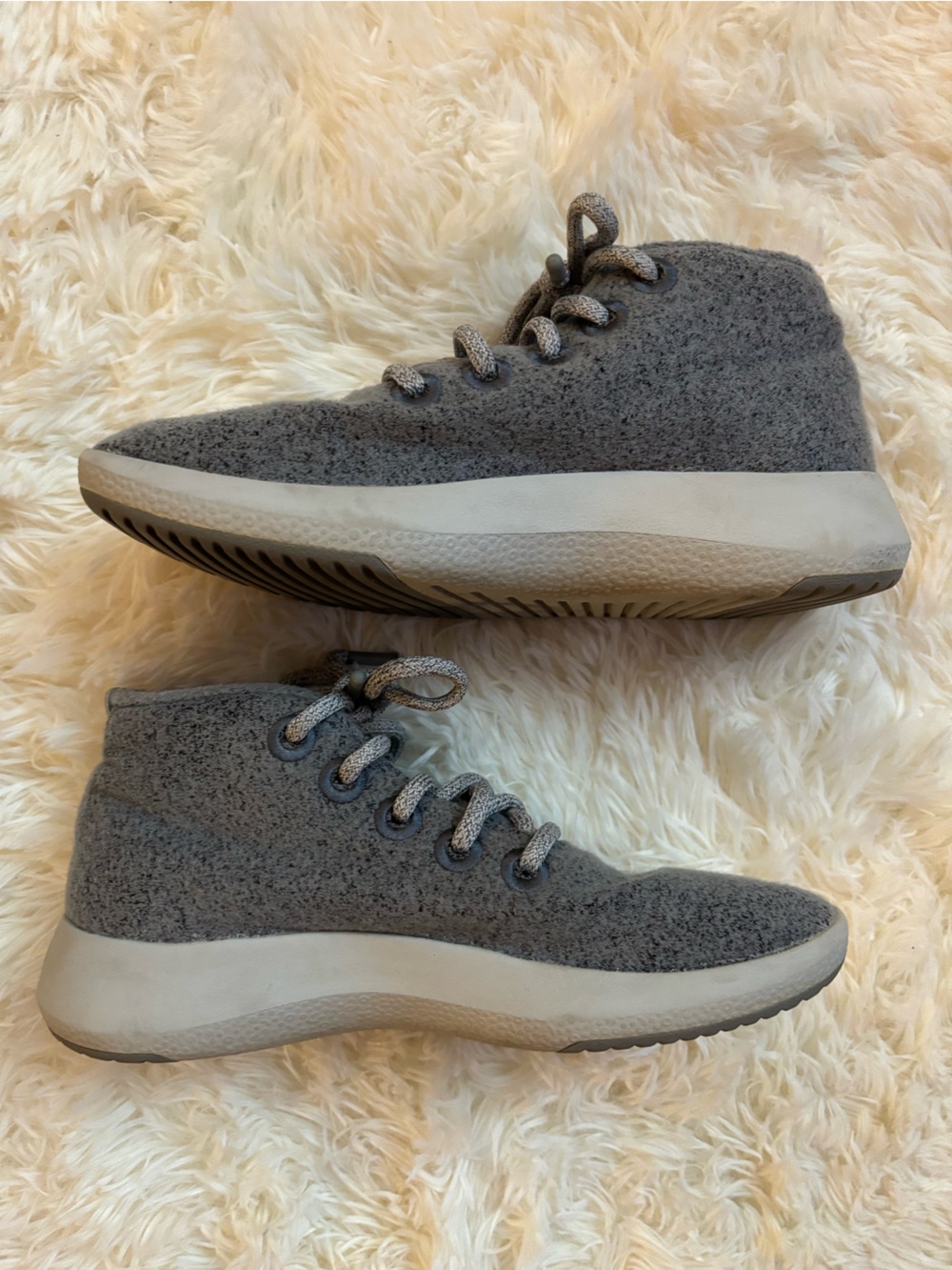 Allbirds Wool Runner Mizzle Women's Gray Wool Sneakers 7